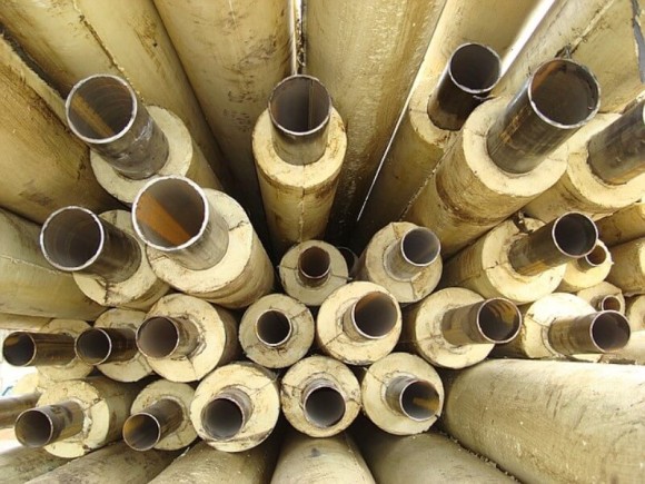 Труба 108х4,5 в ППМ изоляции Ст 10-20, 09Г2С