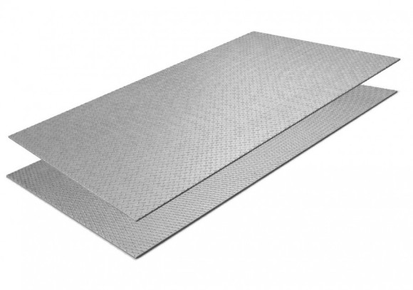 Лист рифленый горячекатаный 2.5x1250х2500 чечевица