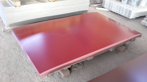 Лист окрашенный RAL 9003 0.6х1250