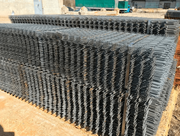 Сетка стальная арматурная 200х200 4 мм 1500х2000 Сетка стальная арматурная 200х200 4 мм 1500х2000